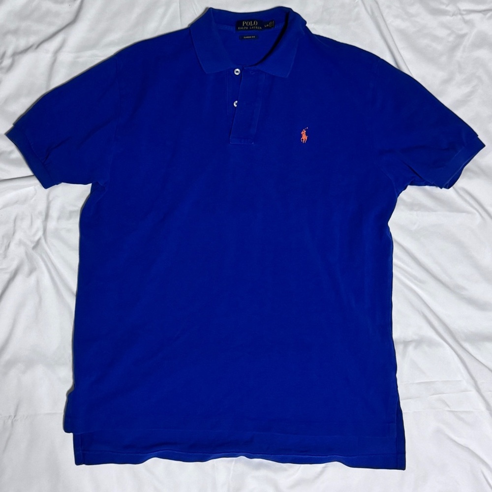 Polo by Ralph Lauren Blue Classic Polo Shirt